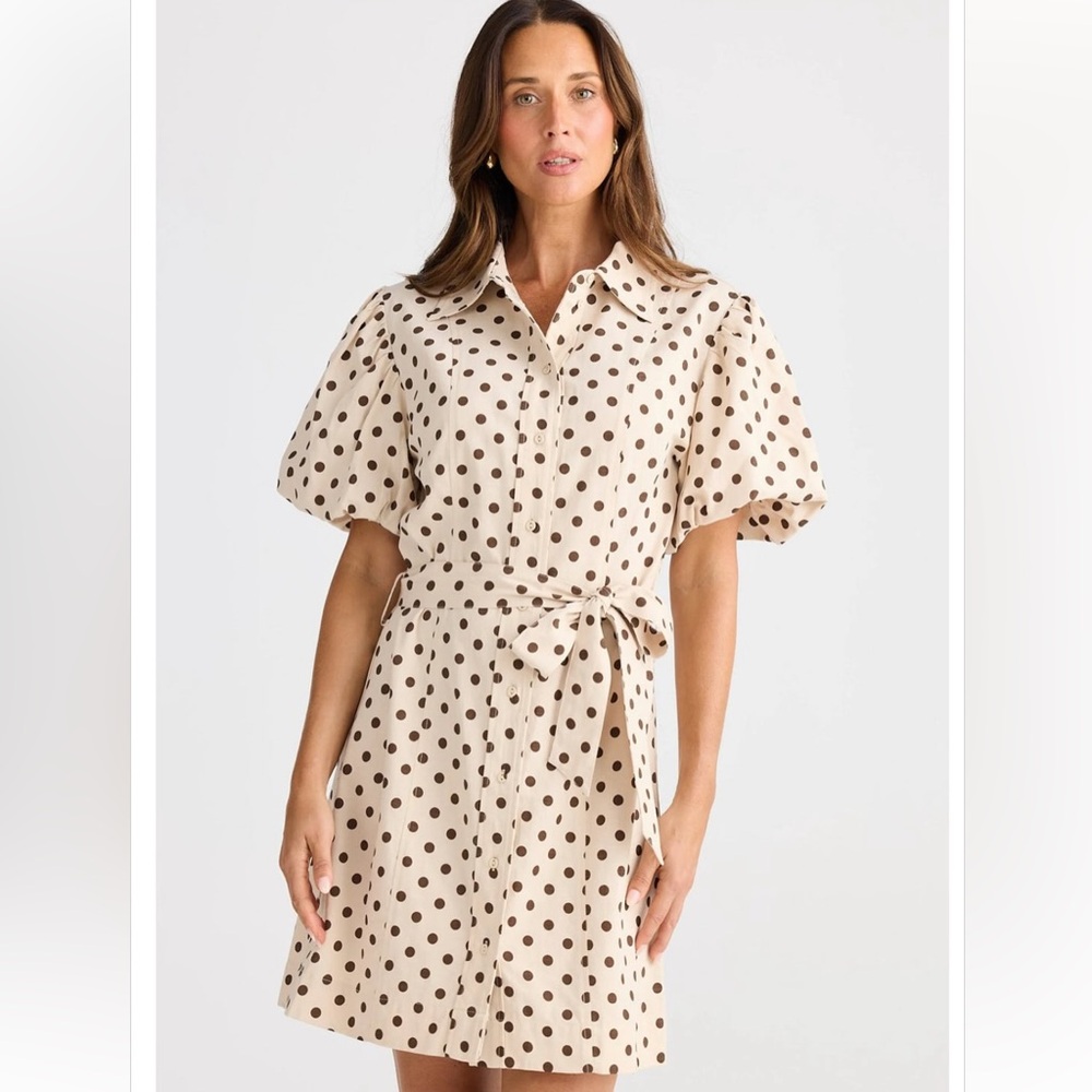 Brave + True Polka Dot Dress